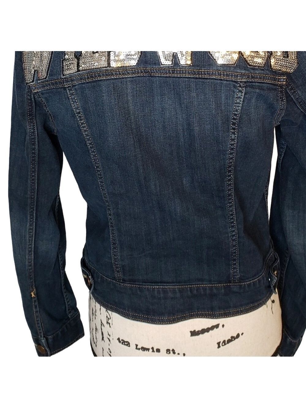 American Eagle. Custom design Jean jacket - Picture 2 of 4